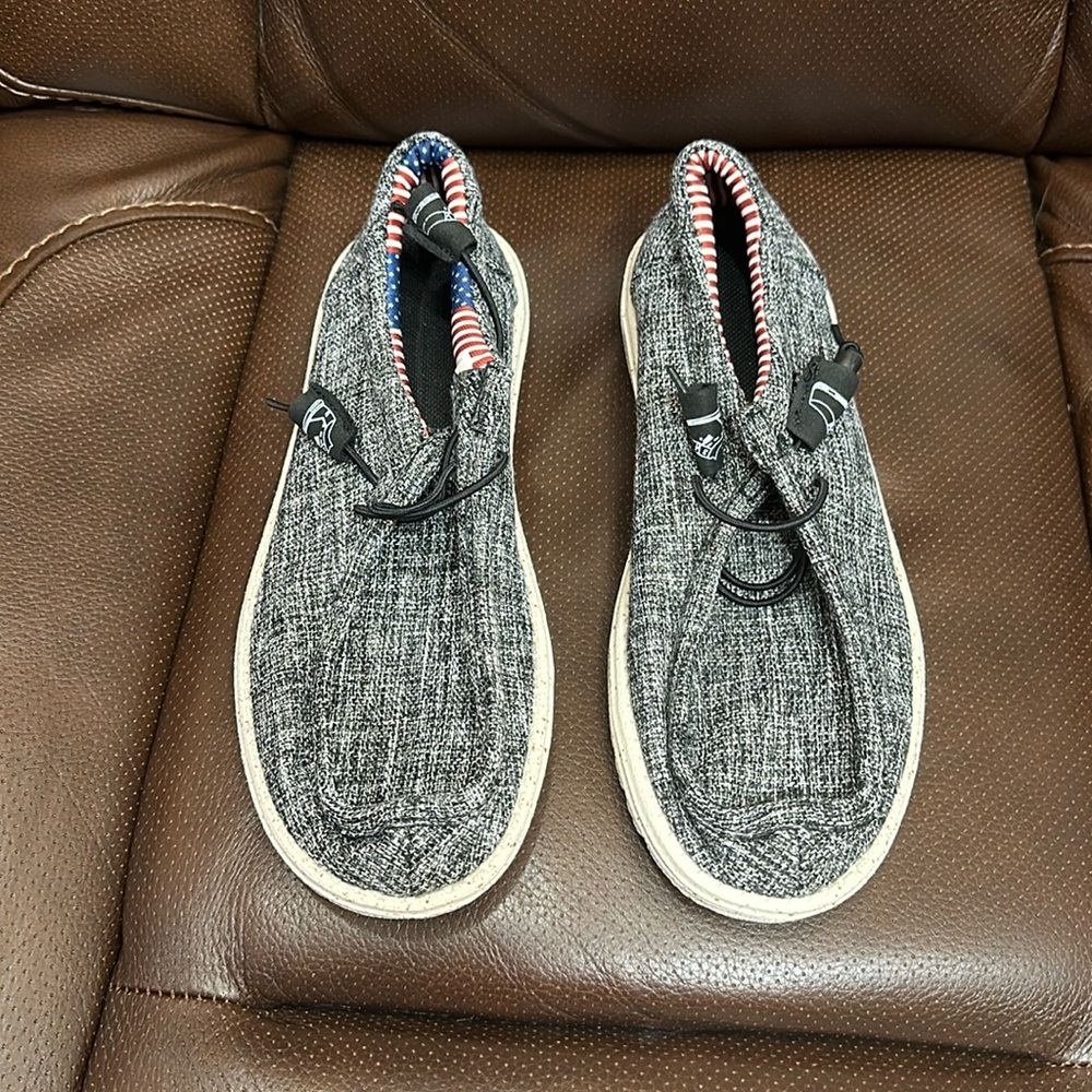 Grey Loafers